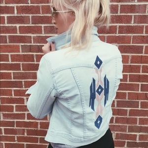 Jessica Simpson denim jacket